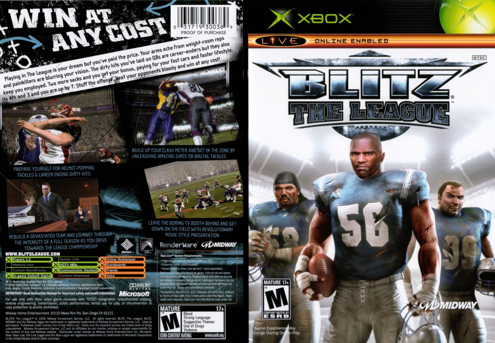 NFL Blitz The League (NTSC-U) Cover.jpg