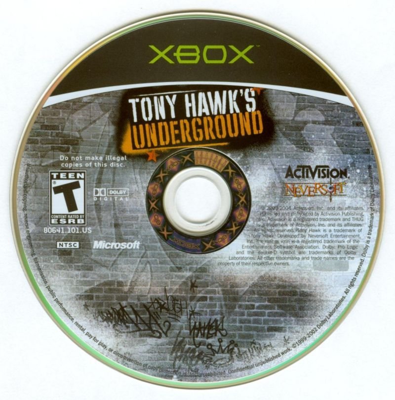 Tony Hawks Underground (NTSC-U) Disk.jpg