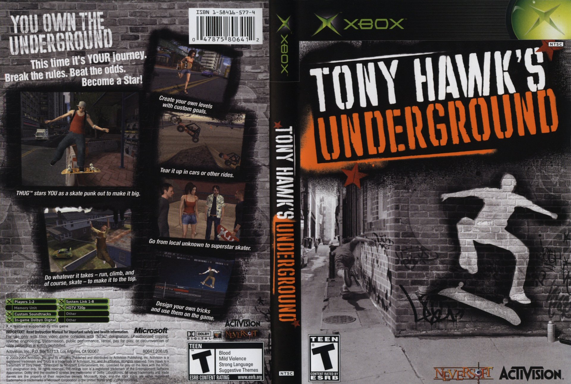 Tony Hawks Underground (NTSC-U) Cover.jpg