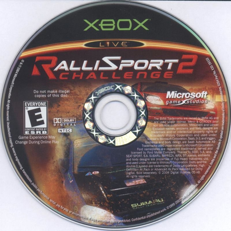 RalliSport Challenge 2 (NTSC-U) Disk.jpg